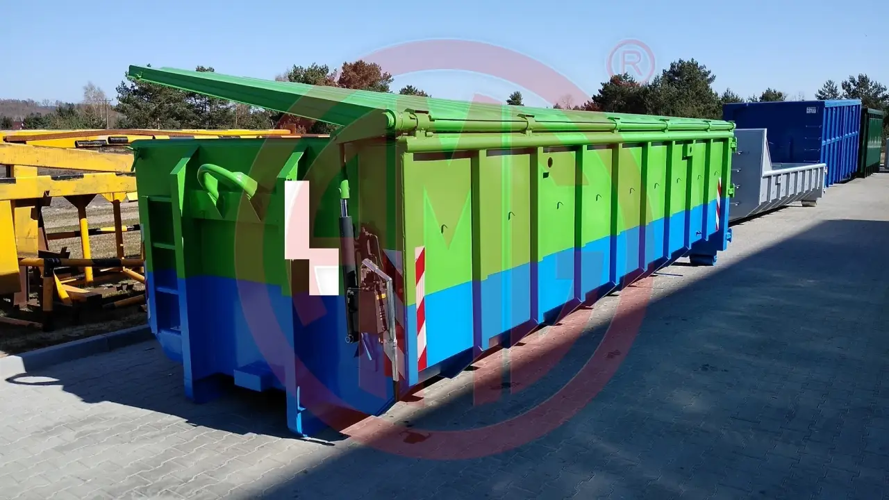 Grafik Nummer 1, Produktname: 24 m3 | L: 7.0 hydraulisches Dach