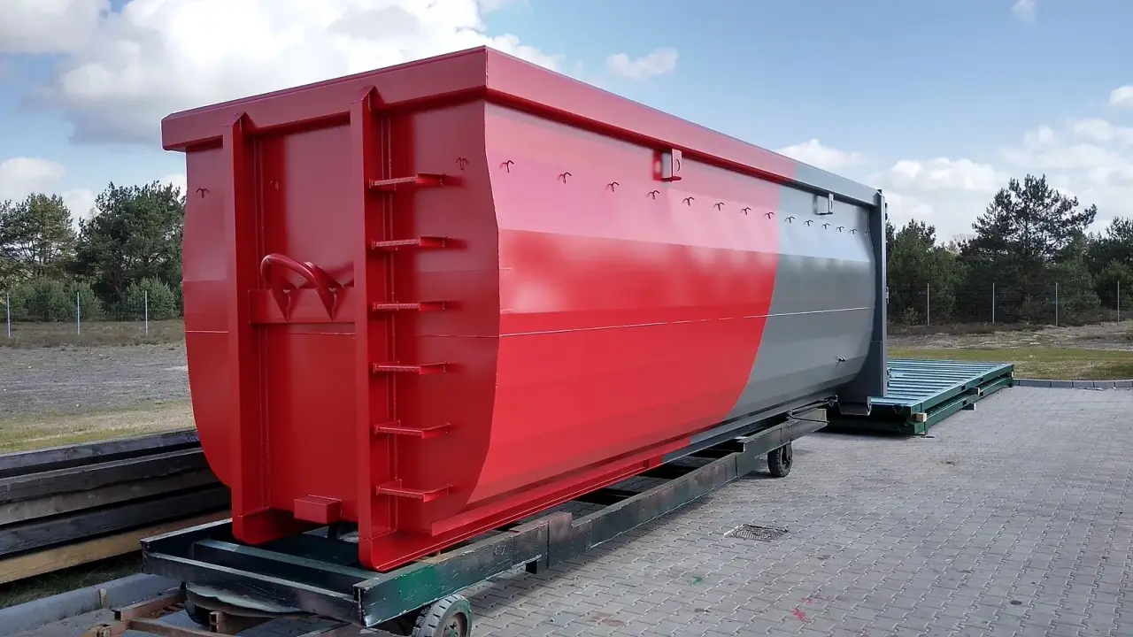 Grafik Nummer 1, Produktname: 36 m3| L: 7.0 Abrollcontainer spantenlos Hardox 450