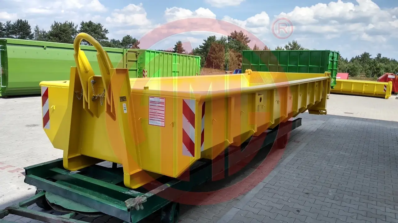 5.5 cbm Hardox Container aufeinander stapelbar