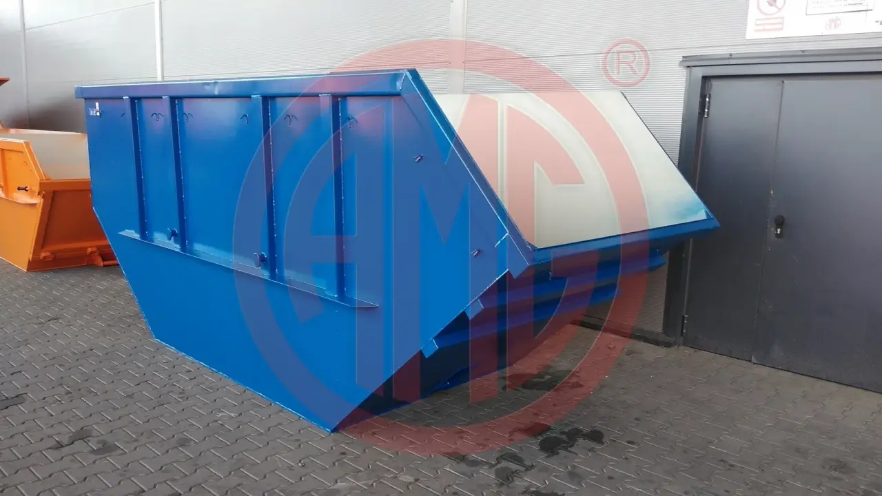 12 cbm offen asymmetrisch einfach Kipplager einseitig