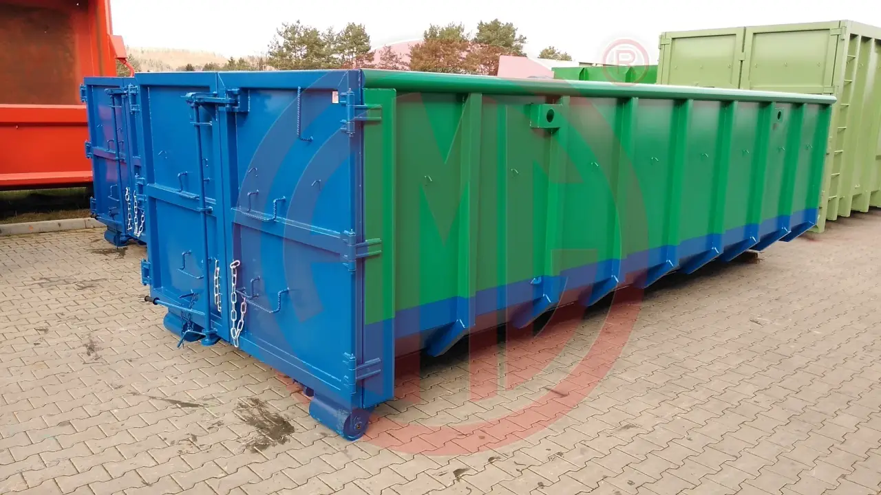 Grafik Nummer 2, Produktname: 21 m3 | L: 6.0  Abrollmulde