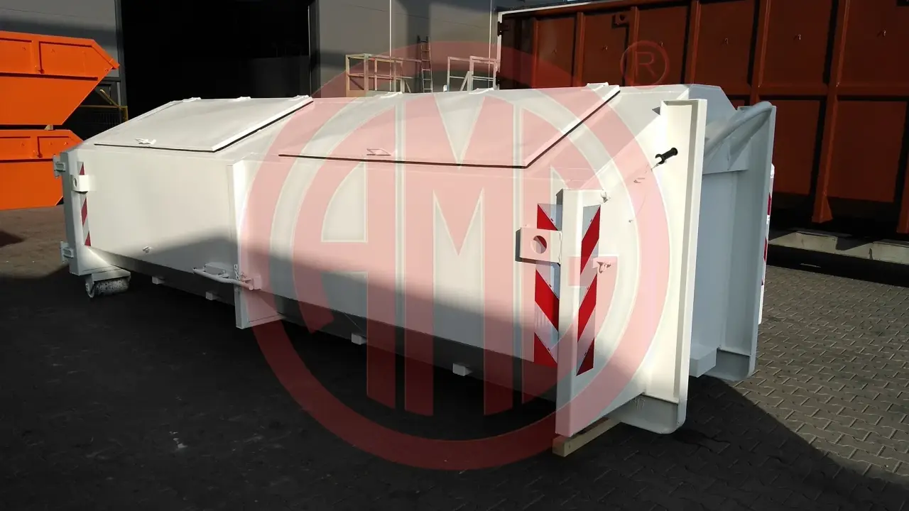 Grafik Nummer 2, Produktname: Hausmüllcontainer 14,7 cbm