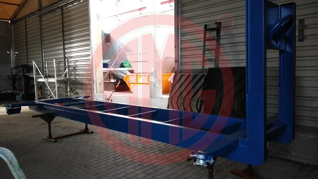 Grafik Nummer 2, Produktname: 6.44 M. lang Rahmen mit Twistlocks