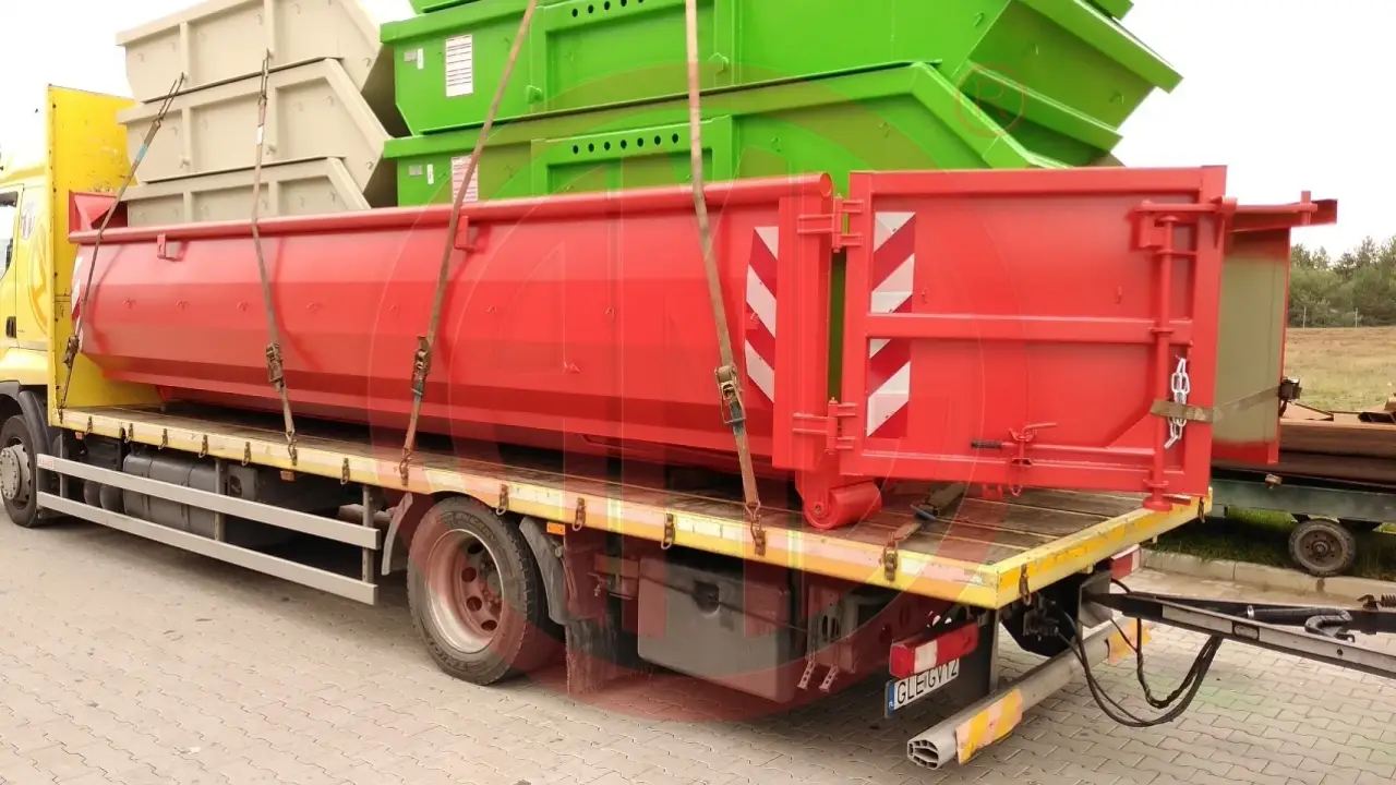 15 m3 | L : 6.5 Hardox spantenlos Container