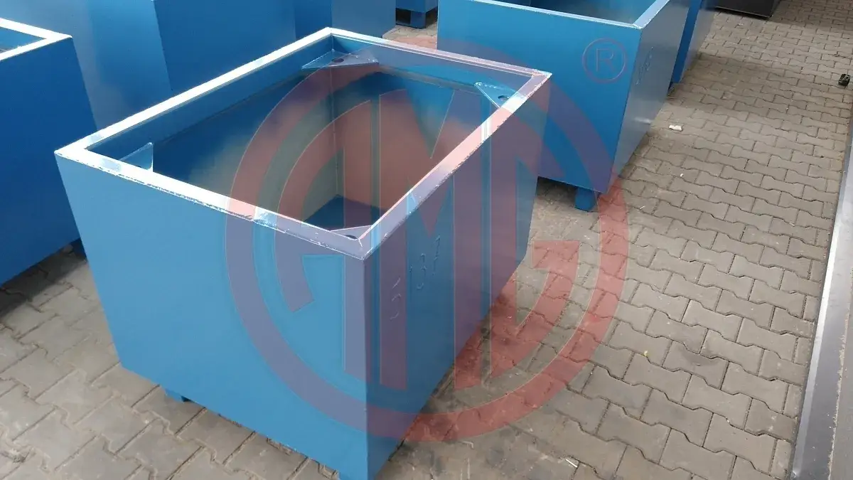 Grafik Nummer 2, Produktname: 1 cbm Rechteckbehältear