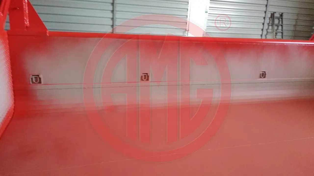 10 m3 | L: 5.75 Abrollcontainer mit Pendelklappe