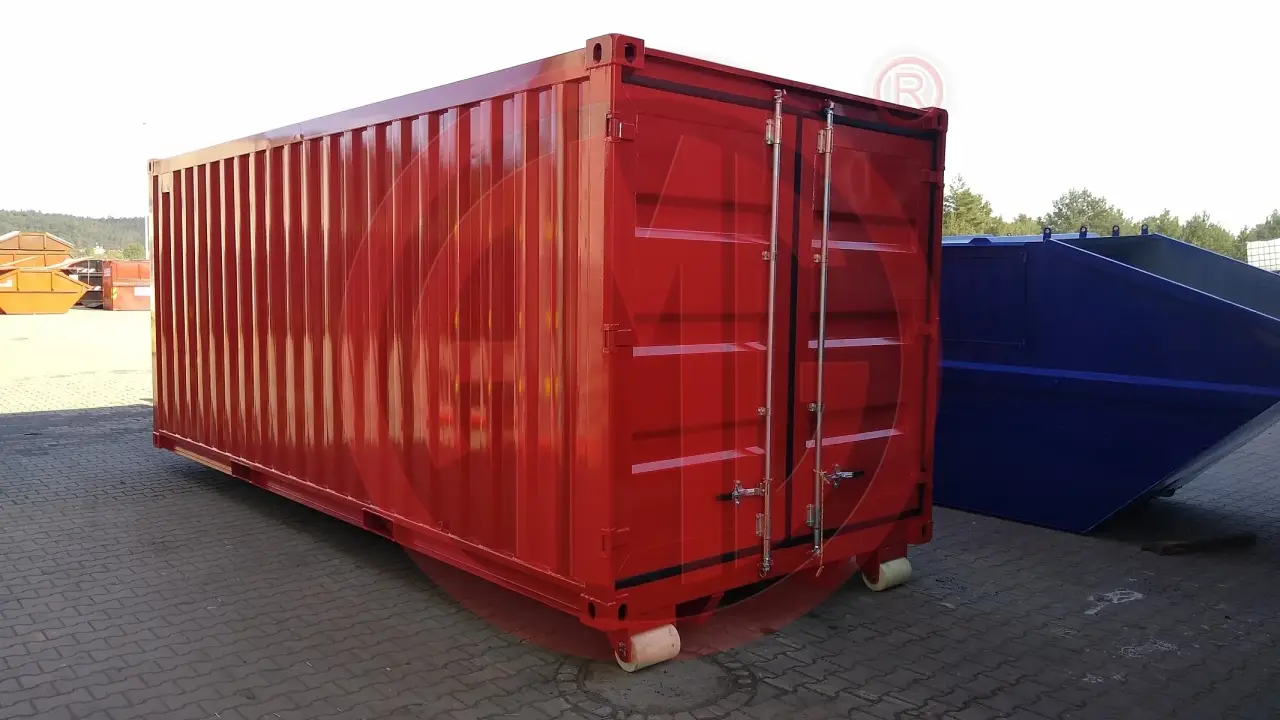 Grafik Nummer 3, Produktname: 20 ft. L: 5.8 Lager und Magazinbehälter auf Abrollrahmen