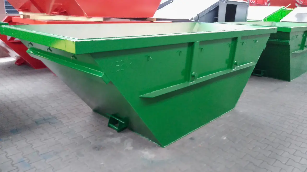 7 cbm offen symmetrisch alte DIN