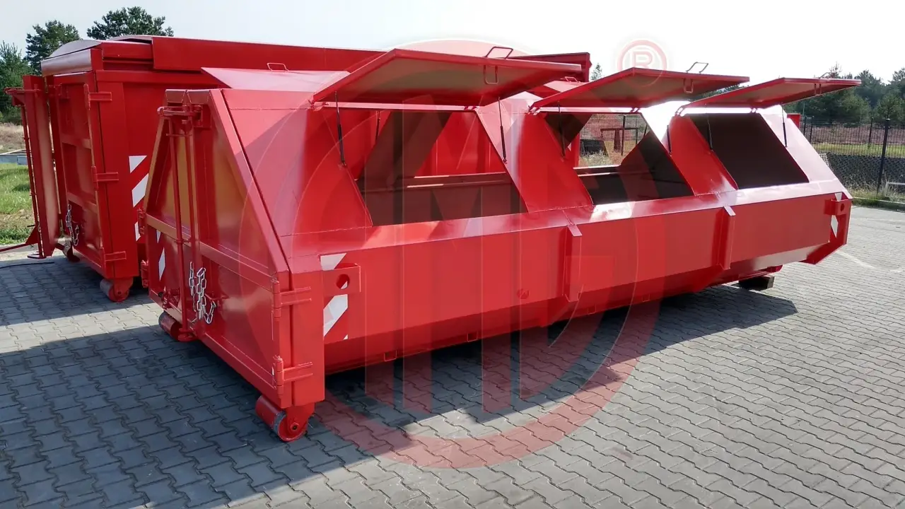 Grafik Nummer 1, Produktname: 10 cbm Hausmüllcontainer