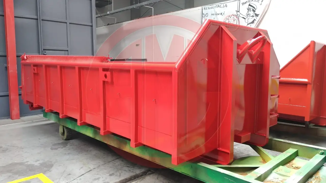 13 m3 | L: 5.5 Pendelklappe pendelnd und abklapbar