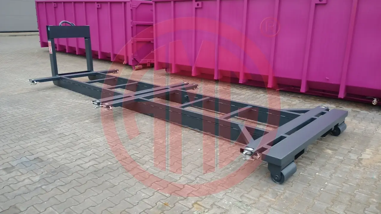 6.1 M. Rahmen mit 8 Twistlockverschlusse