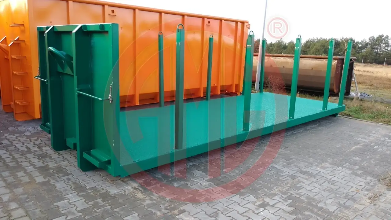 Grafik Nummer 1, Produktname: L:6.5 Abrollplattform mit Rungen