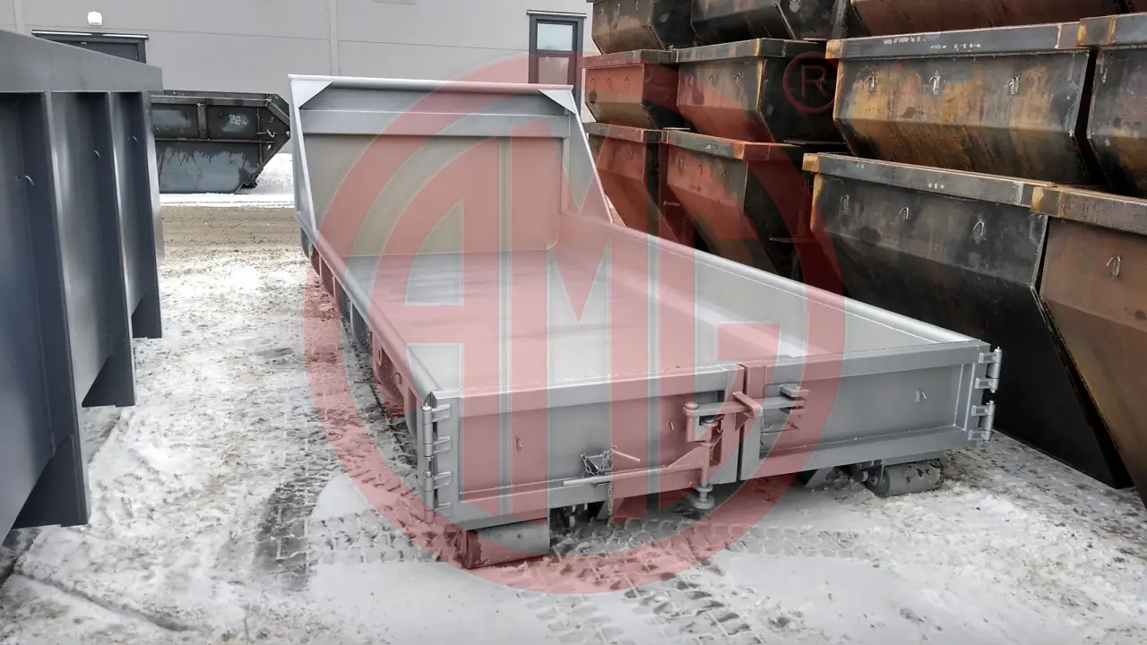 Grafik Nummer 1, Produktname: 4.6 m3 | L:5.0 Abrollmulde