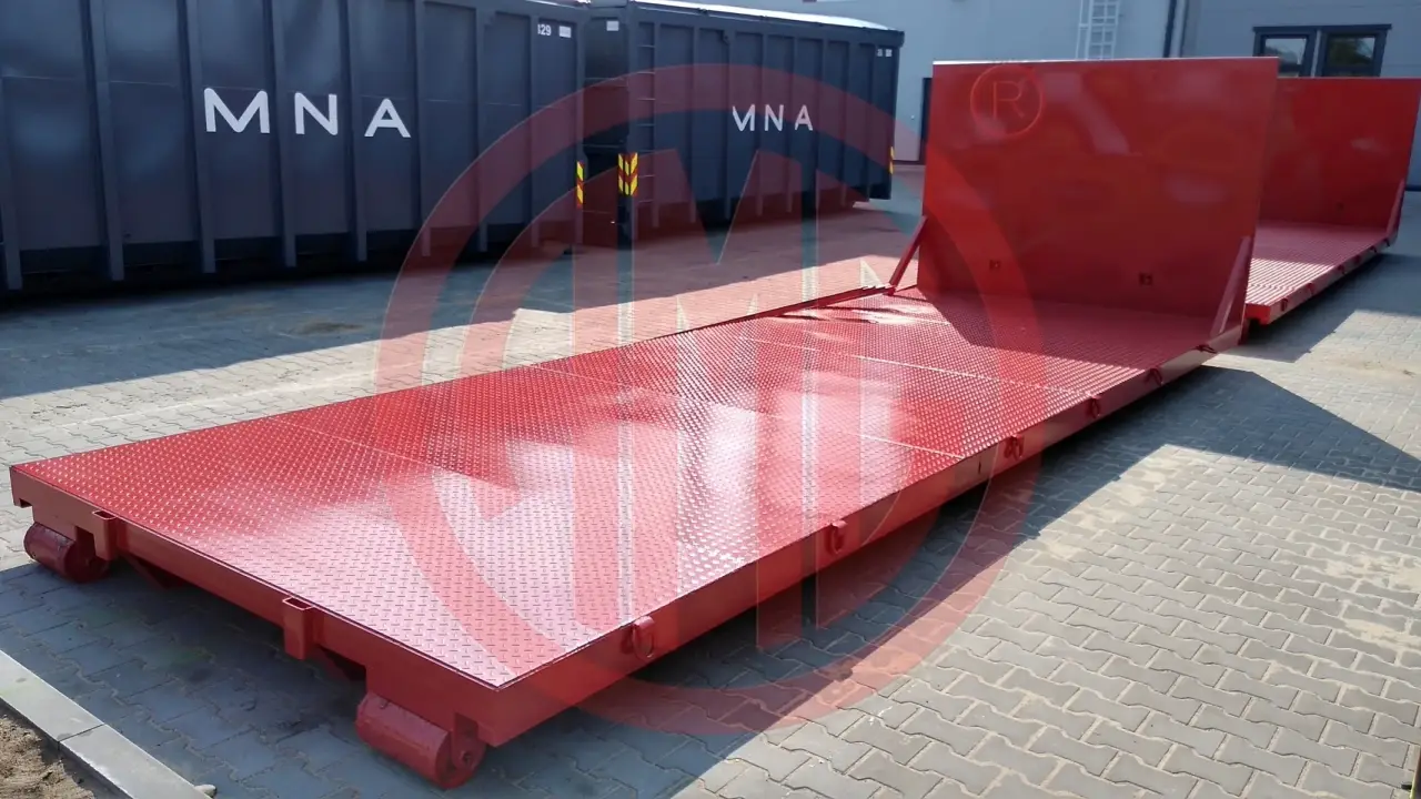 Grafik Nummer 3, Produktname: L: 7.0 Abrolllplattform mit 2 Rungen