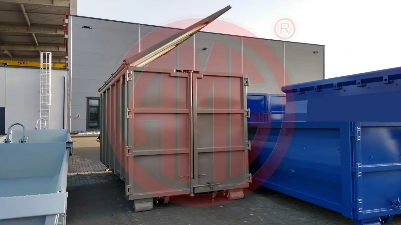 Grafik Nummer 1, Produktname: 23 m3 | L: 4.5 Zahnstangendach