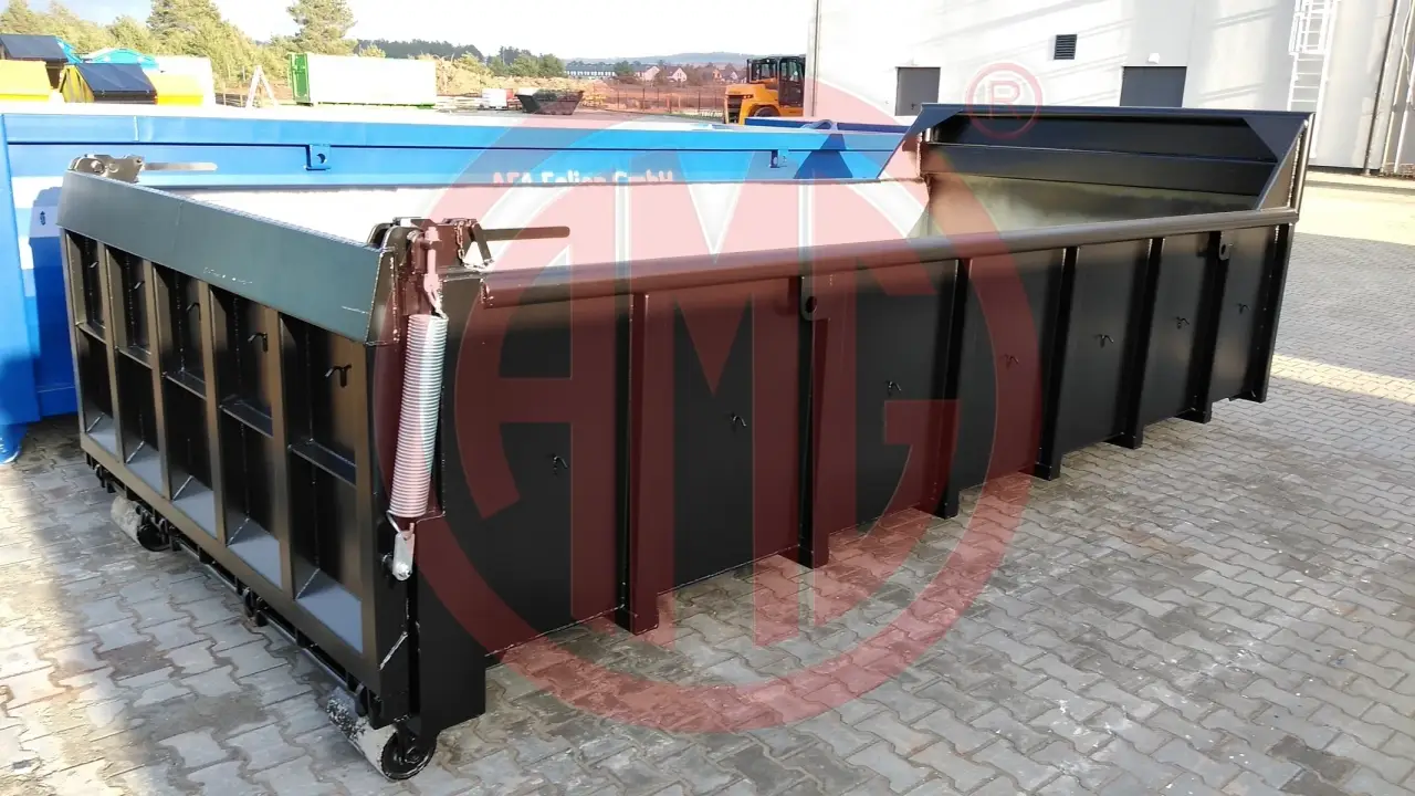 12 m3 | L:5.5 Hardoxmulde mit befahrbare Klappe