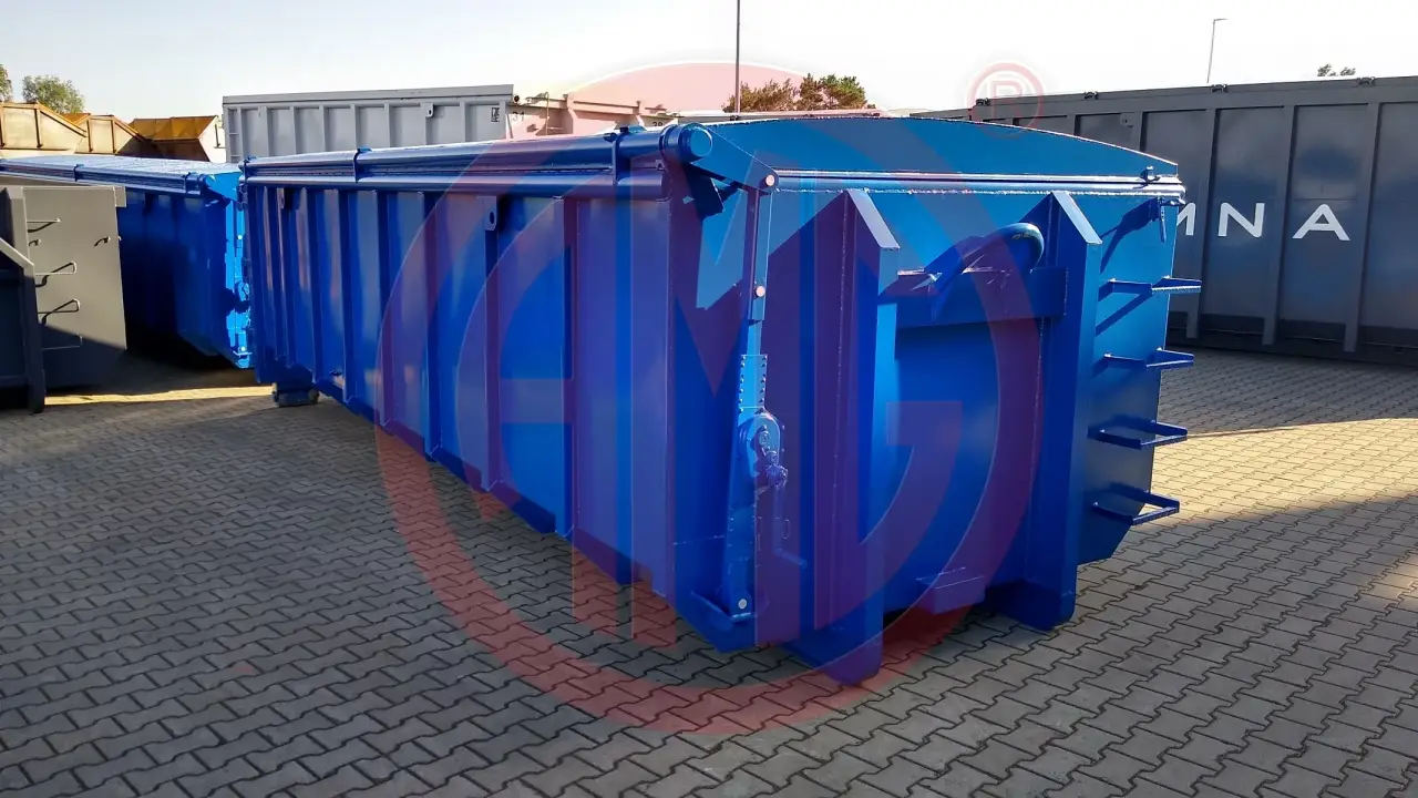 Grafik Nummer 2, Produktname: 22 m3 | L:6.5 Zahnstangedach und Pendelklappe