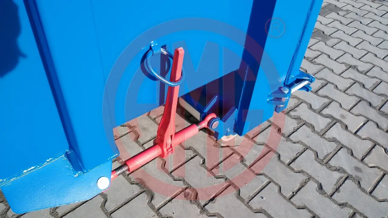 21 cbm | L:6.0 mit Pendelklappe und Gummidichtung