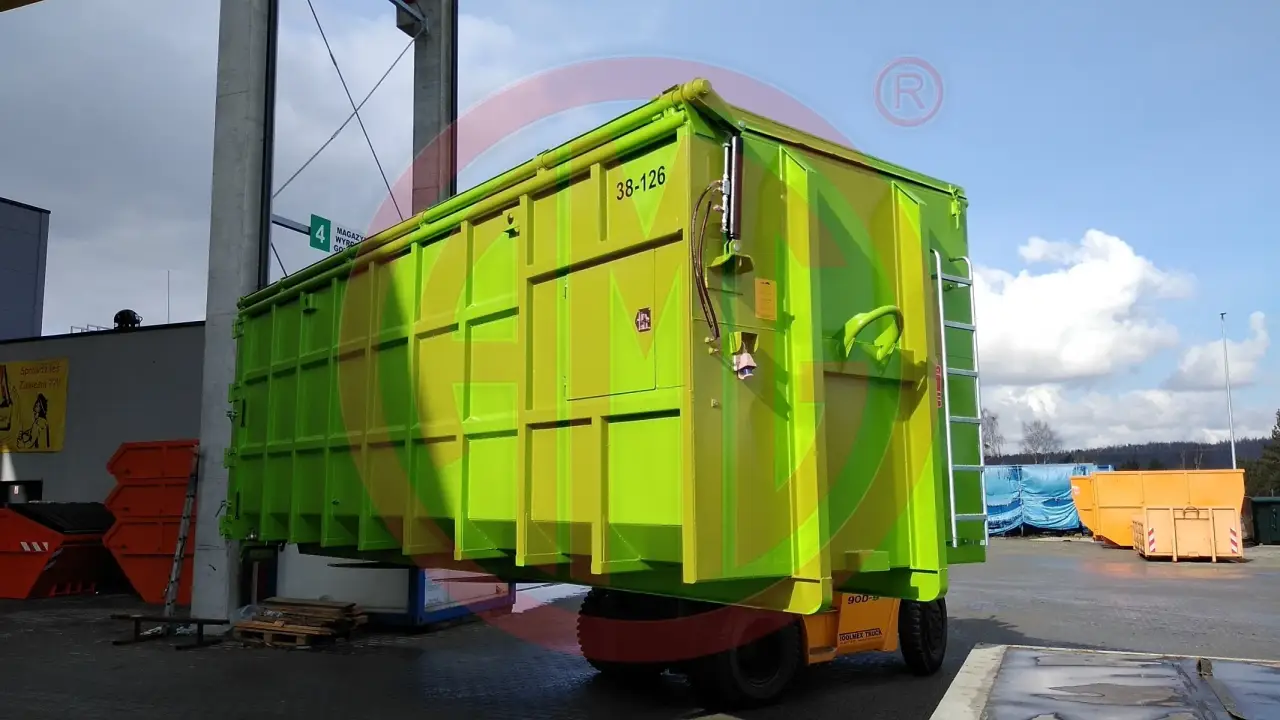 Grafik Nummer 2, Produktname: 36 m3 | L: 7.0 elektrisch - hydraulisches Dach