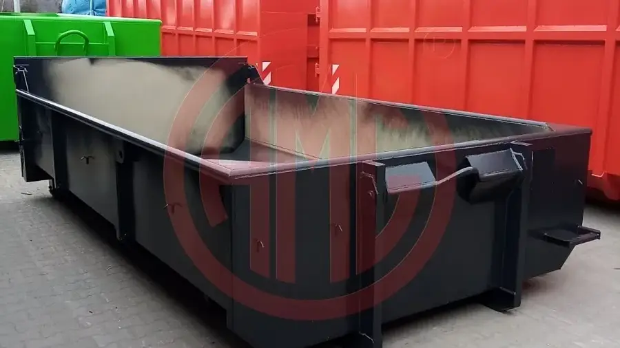 Grafik Nummer 4, Produktname: 8 cbm City Container mit Pendelklappe