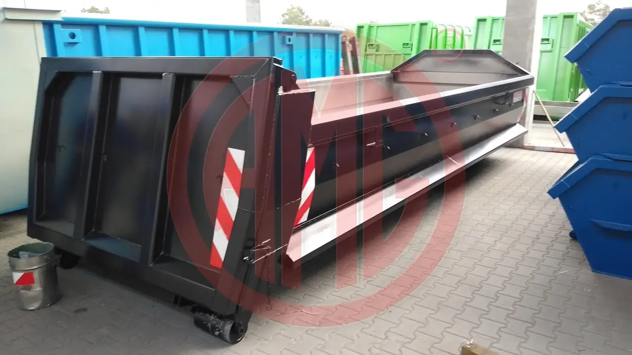 15 m3 | L:6.5 Hardox Container Pendelklappe