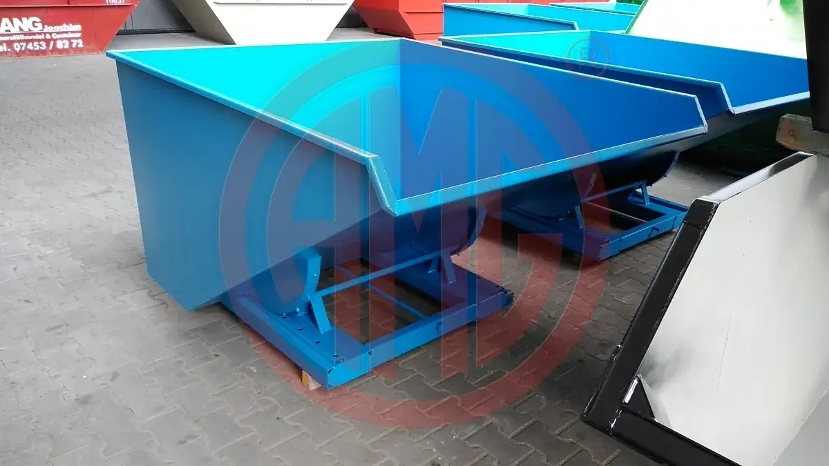 Grafik Nummer 3, Produktname: Kippbehälter