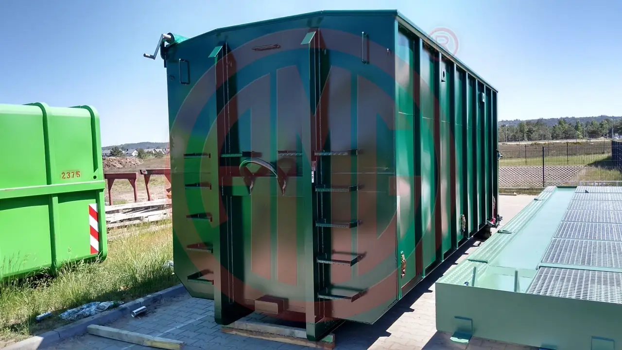 Grafik Nummer 2, Produktname: 35 m3 | L: 6.0 Abrollmulde Wasserdicht