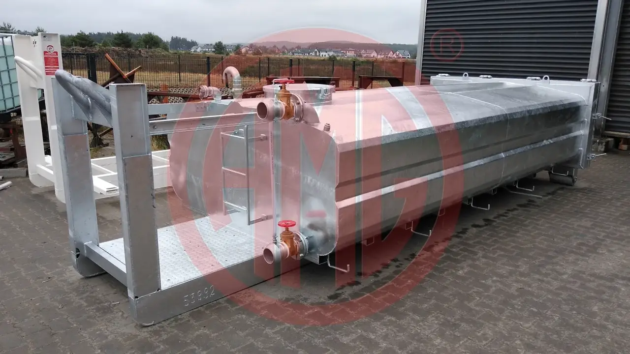 Grafik Nummer 16, Produktname: 11 000 Liter Wassetank verzinkt