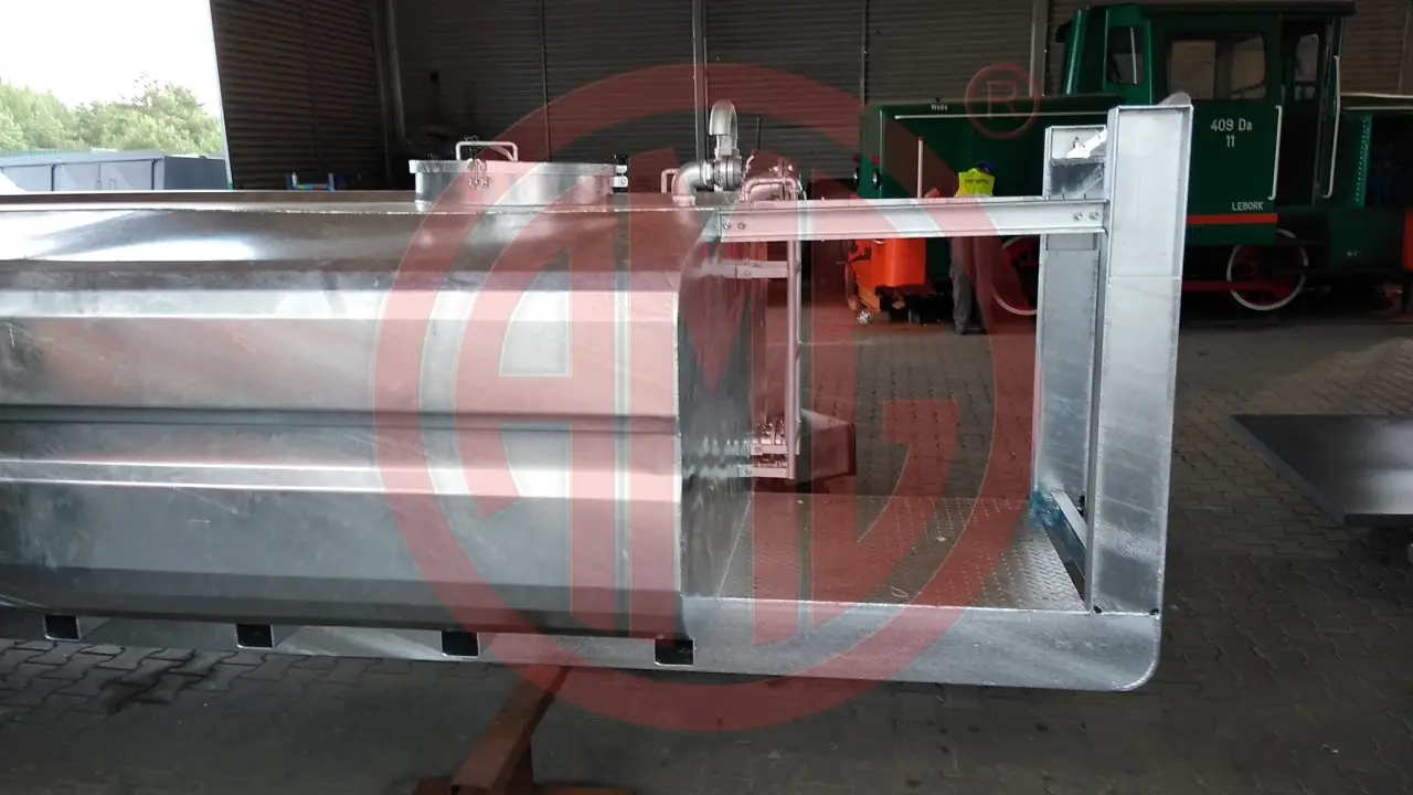 Grafik Nummer 4, Produktname: 11 000 Liter Wassetank verzinkt