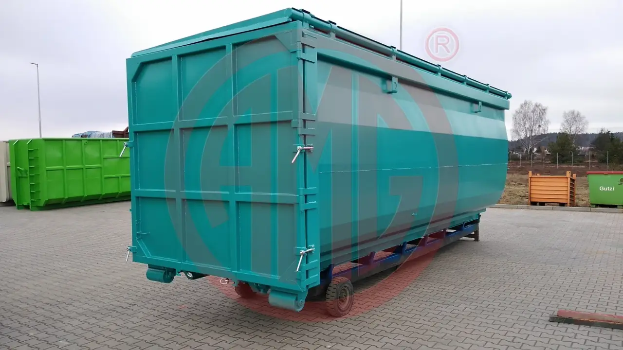 Grafik Nummer 3, Produktname: 38 m3 | L:7.0 Pendelklappe und Zahnstangendach