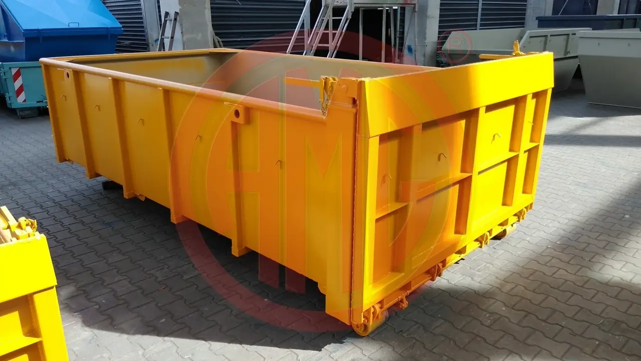 Grafik Nummer 2, Produktname: 8 cbm Citycontainer befahrbare Klappe