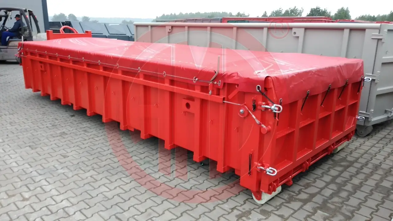 Grafik Nummer 5, Produktname: 14.6  m3 :| L: 6.25 Mulde mit wasserdichter Pendelklappe