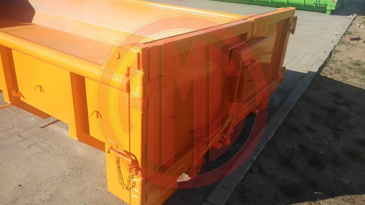 10 m3 | L: 6.5 Abrollmulde Französische Klappe