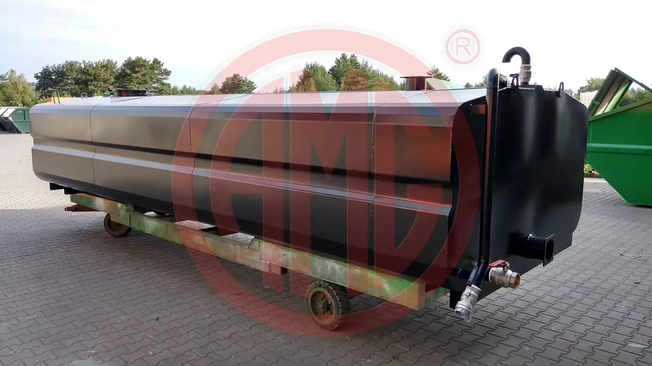 Grafik Nummer 6, Produktname: 18 000 Liter Wassertank fur Anhangerfahrgestell