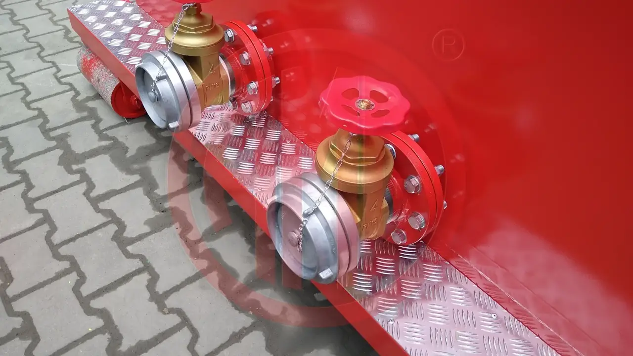 Grafik Nummer 5, Produktname: 6500 Liter Wassertank mit Honda Pumpe