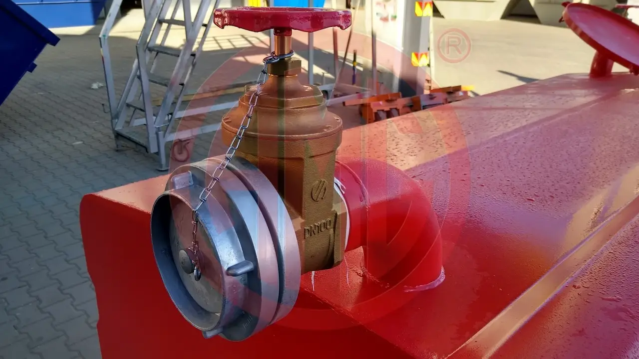 Grafik Nummer 6, Produktname: 6500 Liter Wassertank mit Honda Pumpe