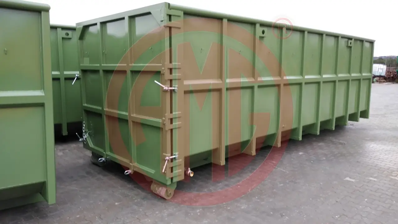 34 m3 mit Einflügeltür mit Gummidichtung