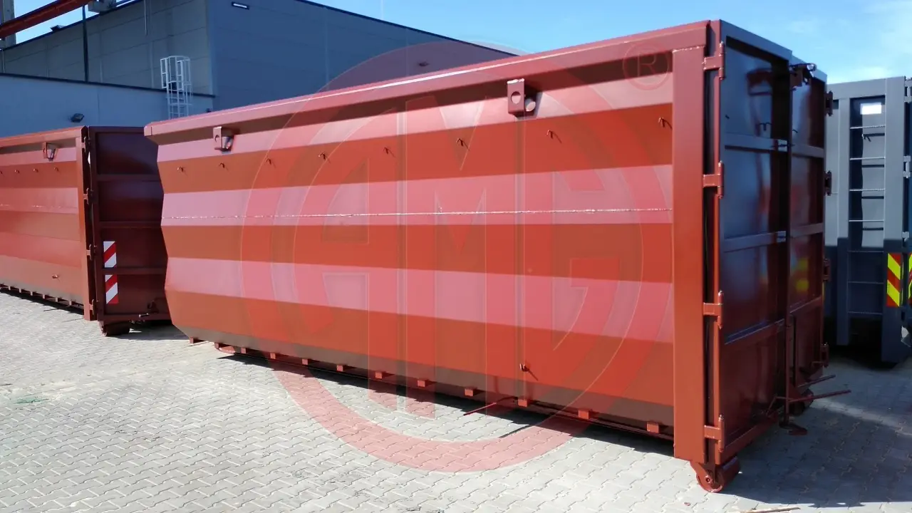 Grafik Nummer 1, Produktname: 33 Abrollmulde gekantet S235