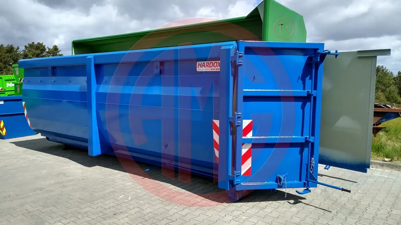 Grafik Nummer 1, Produktname: 31 m3 | L: 6.5 spantenlos Abrollcontainer