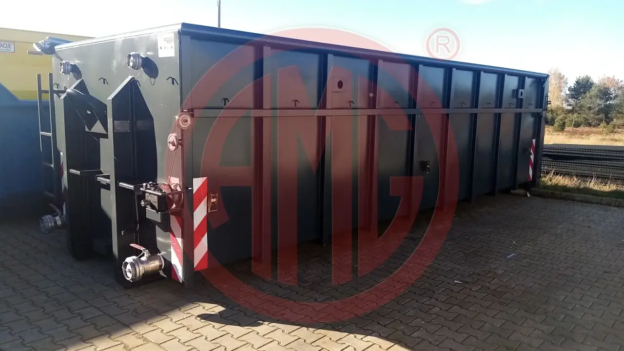 Grafik Nummer 6, Produktname: 29 m3 | L:7.0 Wasserichter Abrollcontainer