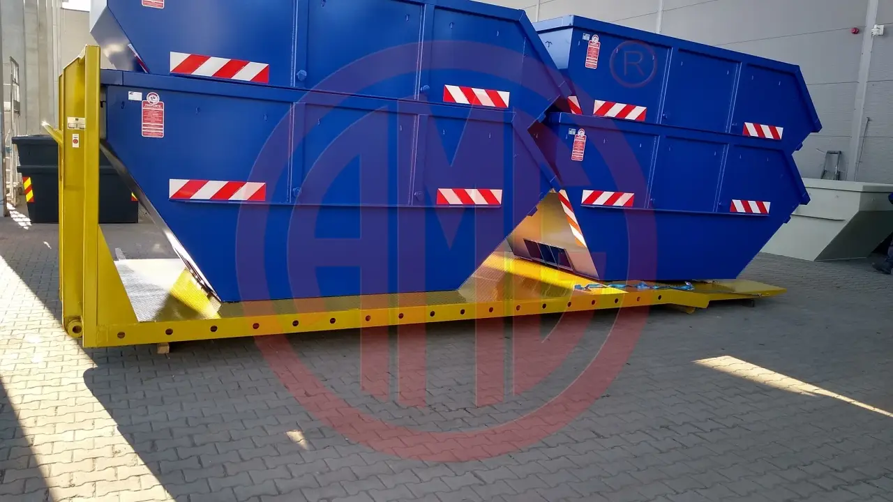 L:6.0 Abrollplattform mit Auffahrrampen