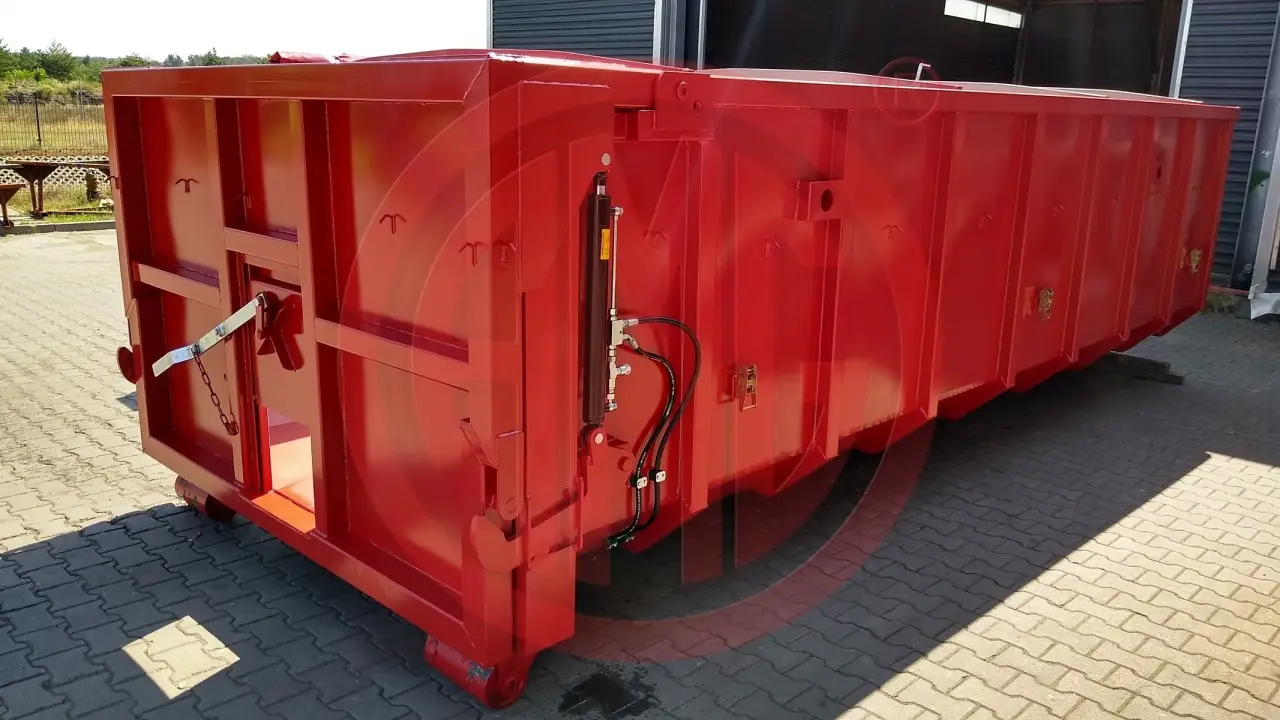 Grafik Nummer 3, Produktname: 20 m3 | L: 6.0  Abrollmulde mit hydraulischer Klappe