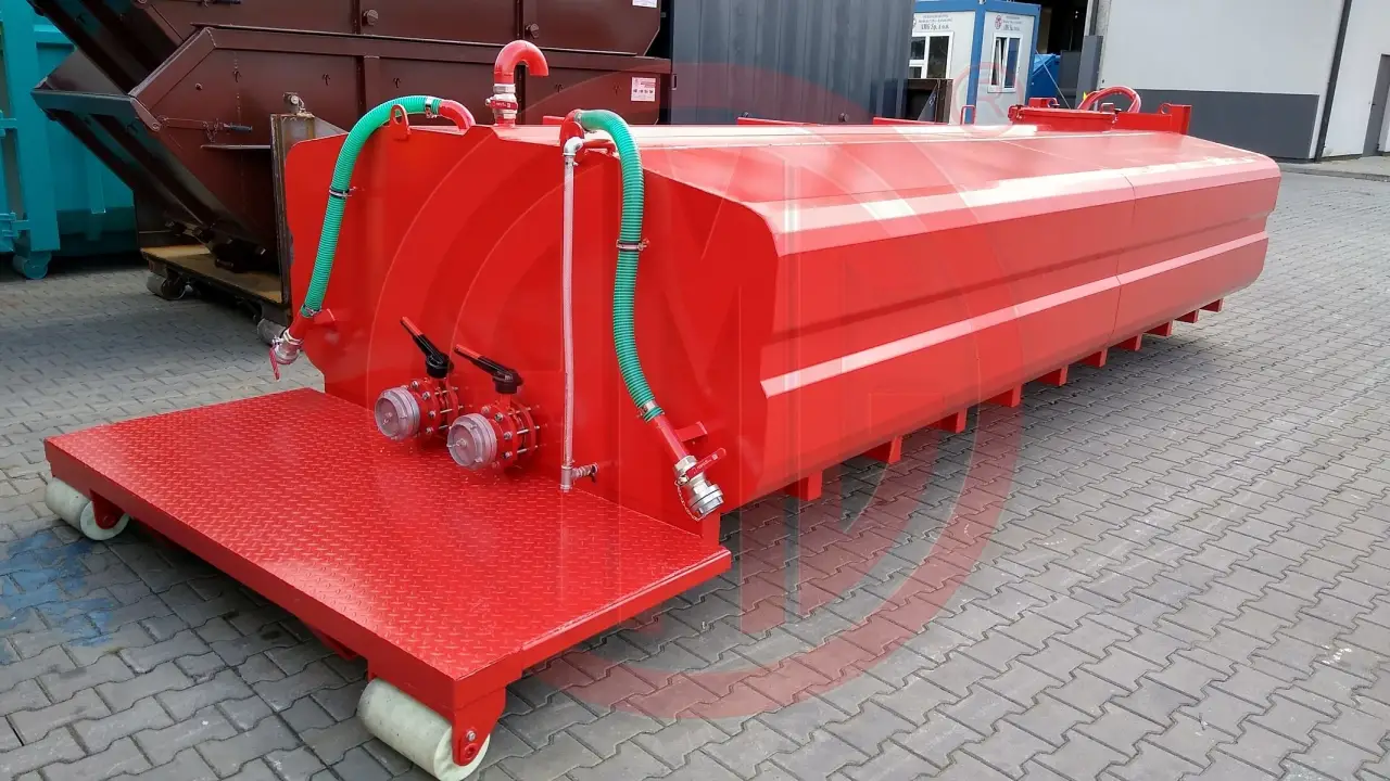 Grafik Nummer 2, Produktname: 12.000 Liter Wassertank mit Absperrklappe