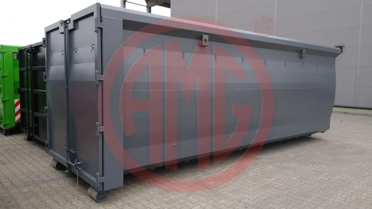 Grafik Nummer 2, Produktname: 40 cbm Abrollmulde spantenlosxa0xa0 xa0