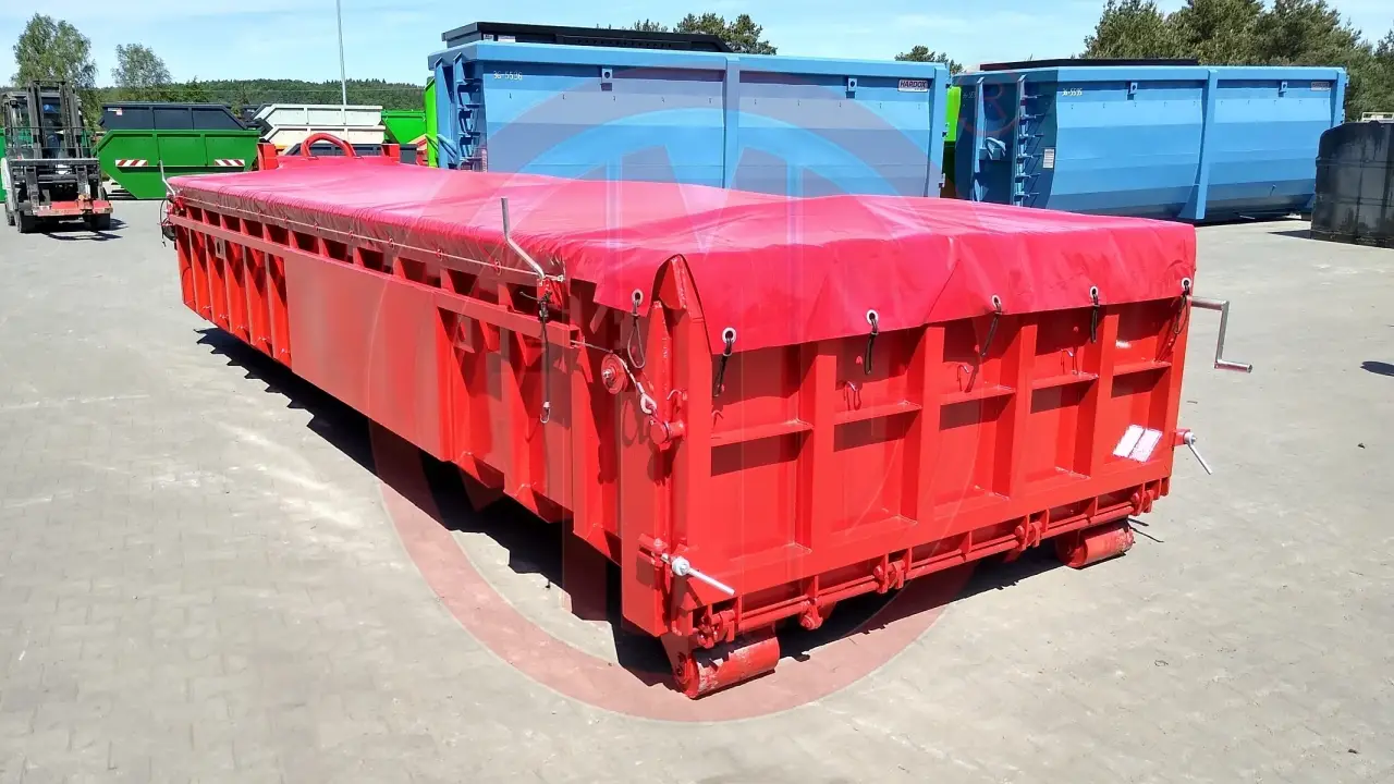 Grafik Nummer 4, Produktname: 15 m3 | L:6.5 Wasserichter Abrollcontainer