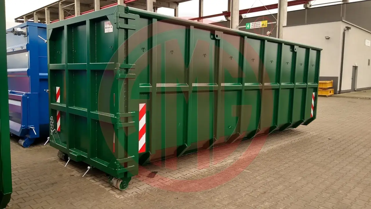 Grafik Nummer 2, Produktname: 33 m3 | L:6.5 Abrollcontainer wasserdicht