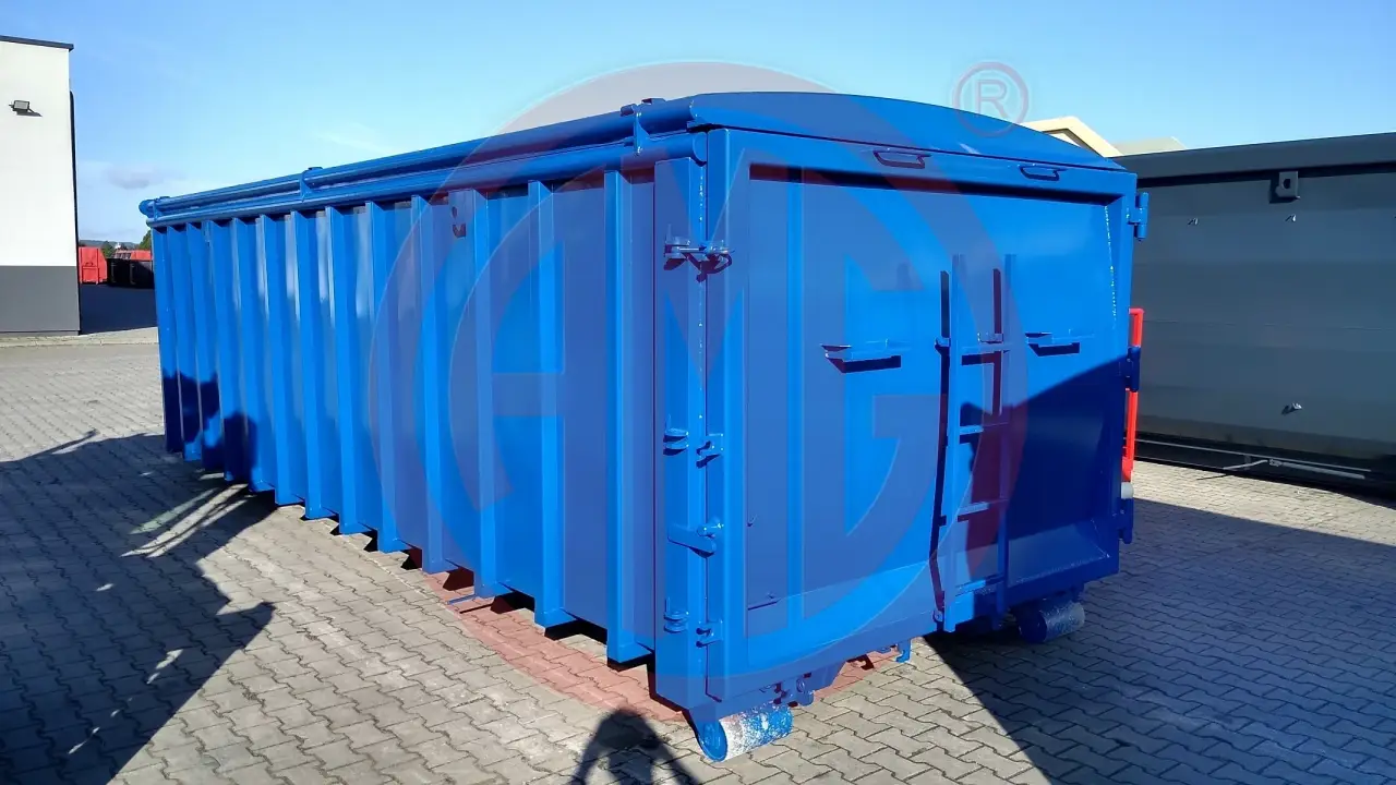 Grafik Nummer 9, Produktname: 26 m3 Entwässerungs Container mit Deckel