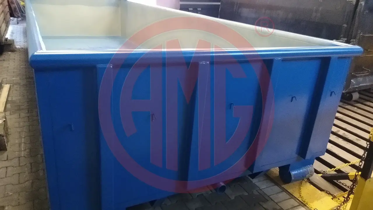 Grafik Nummer 2, Produktname: 16 m3 Abrollcontainer mit fester Ruckwand