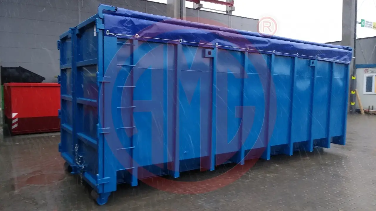 39 m3 | L:7.0 Abrollmulde mit Rollplane