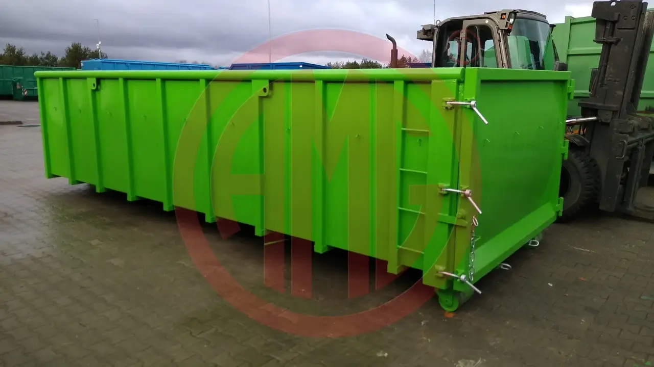 23 m3 | 6.5 Abrollcontainer Wasserdicht
